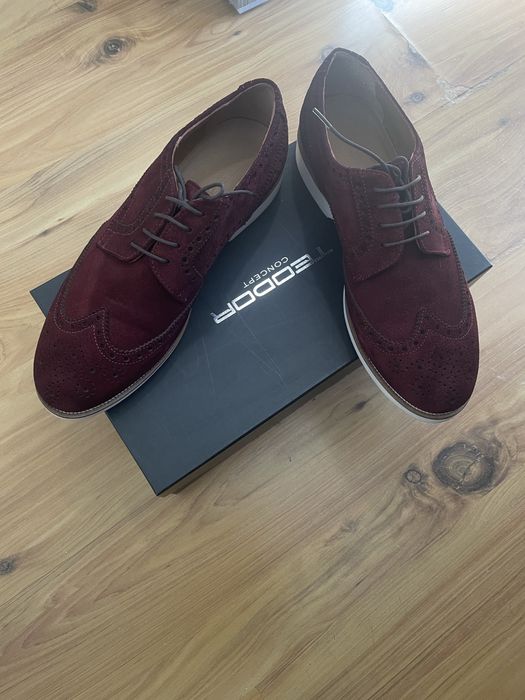 Официални обувки Teodor от велур, 42номер