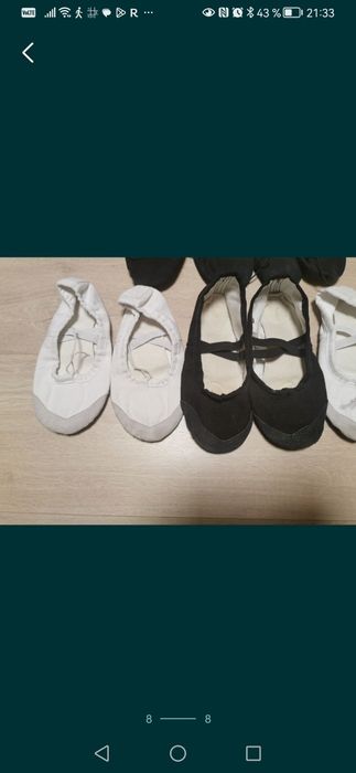 Încălțăminte dans și gimnastică