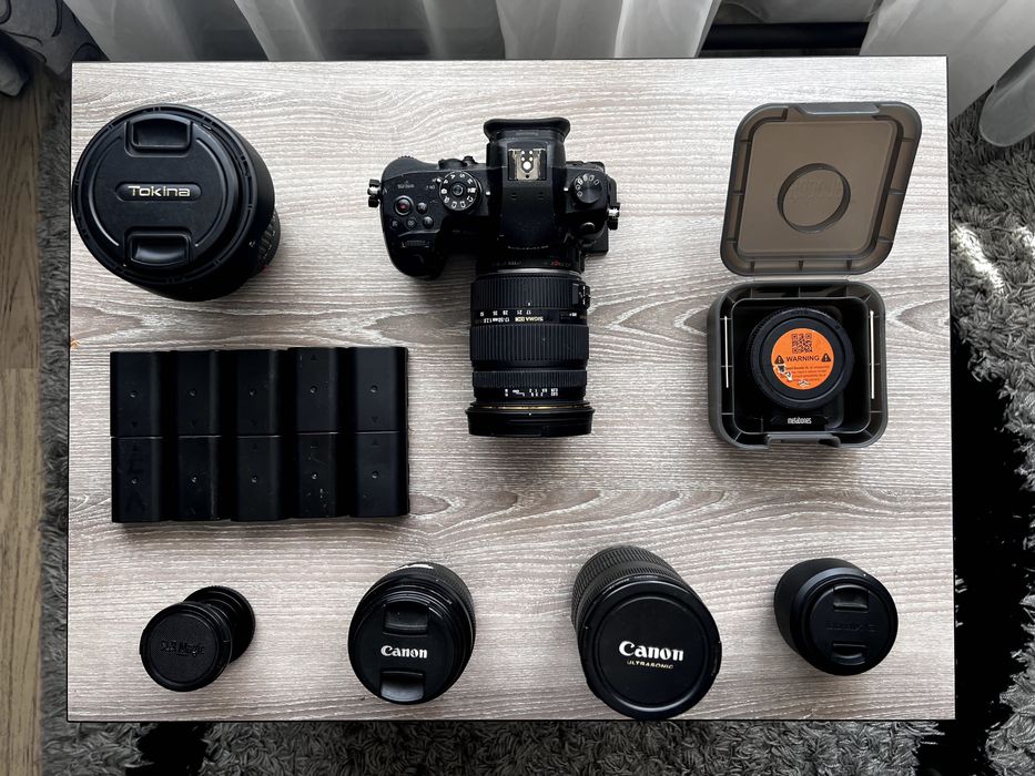 Panasonic GH5 + obiective