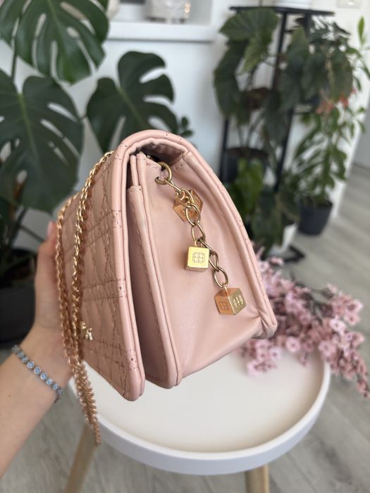 Geanta roz pudra Dior