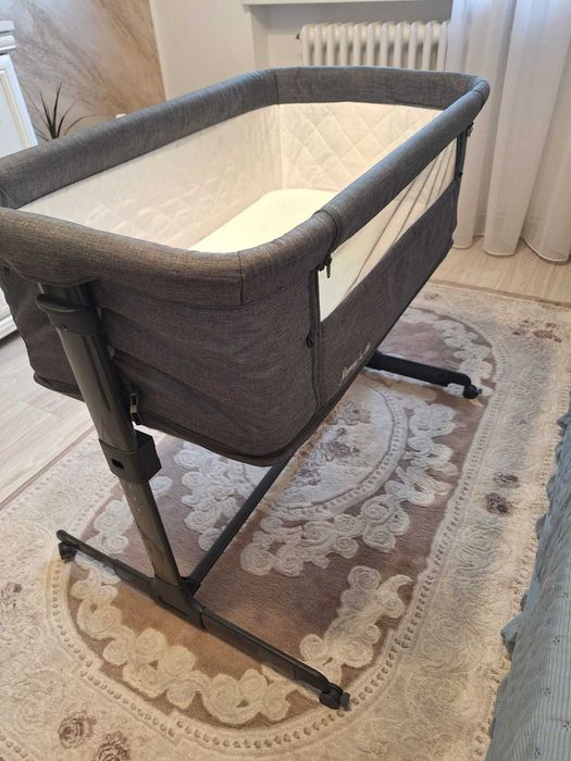 Patut Co-Sleeper si tarc Chipolino Mommy'n Me graphite