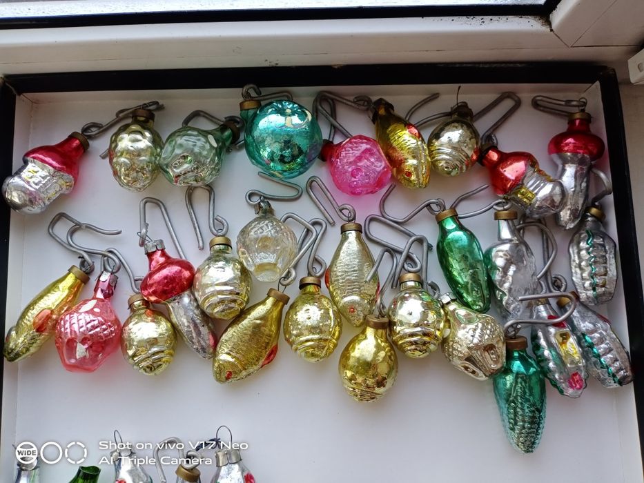 Советские ёлочные игрушки