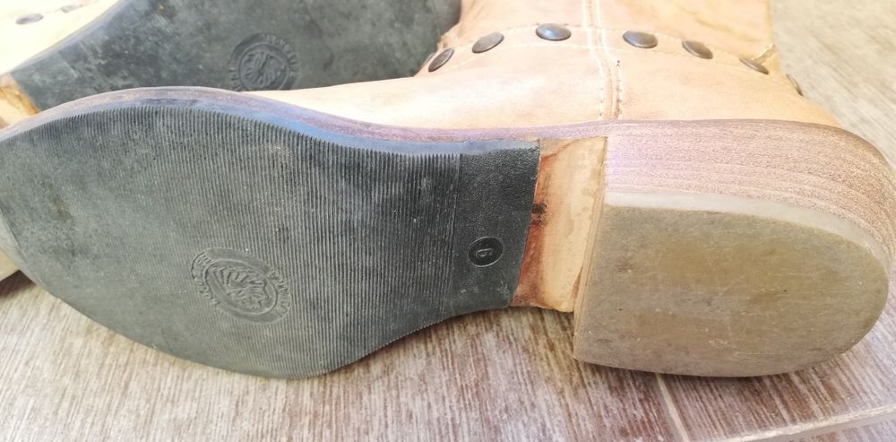 Дамски ботуши от естествена кожа