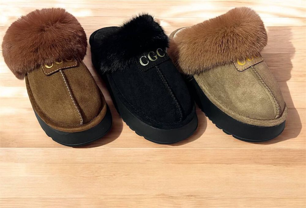 Зимние обувь тапички и башмаки