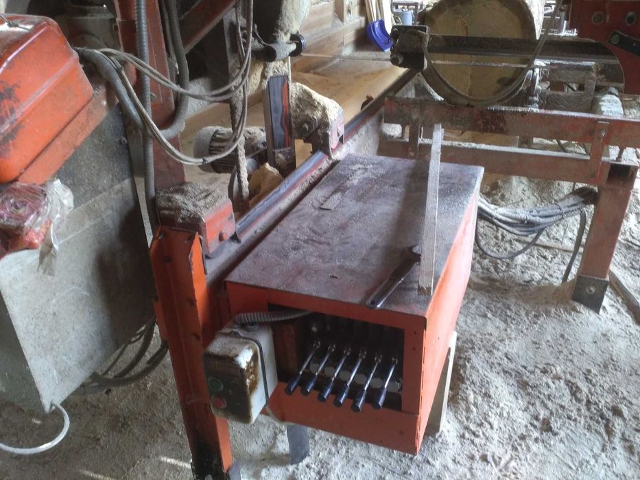 Хоризонтален банциг (гатер), дърводелски машини