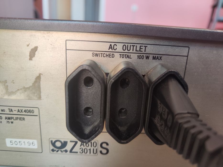 Усилвател Sony TA-AX 4060 + Тонколони Quadral AC 3100