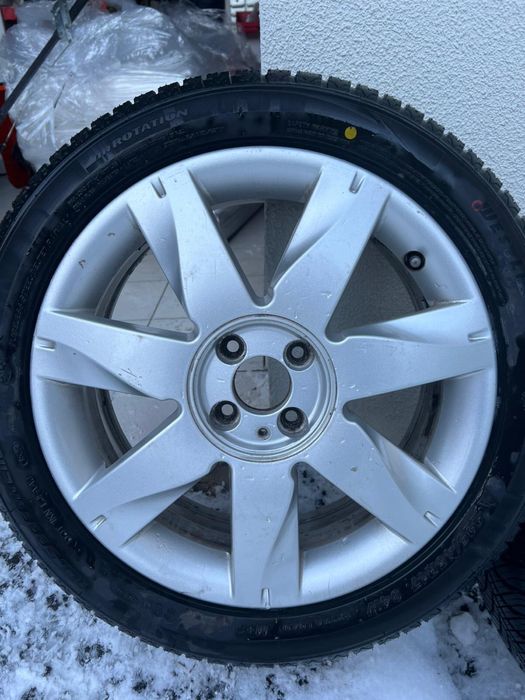 Vand jante oem Renault Megane 2, 17 inch, cauciucuri 225/45/R17