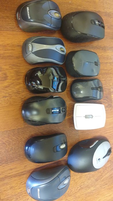 Mouse wireless Logitech Microsoft