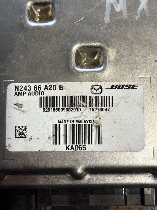 Mazda MX-5 Mazda 3 2017 година Усилвател Bose