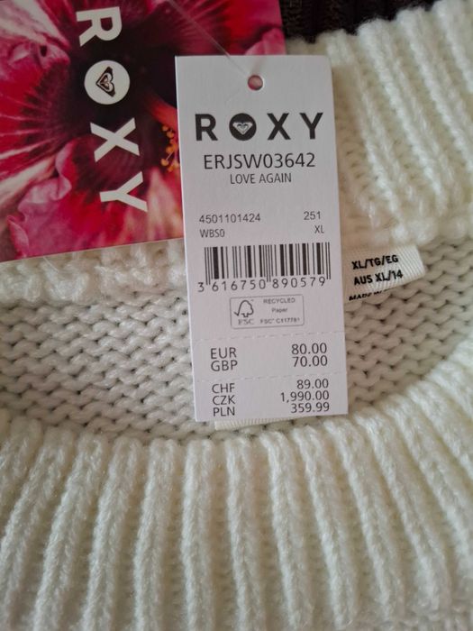 Нов дамски пуловер ROXY XL