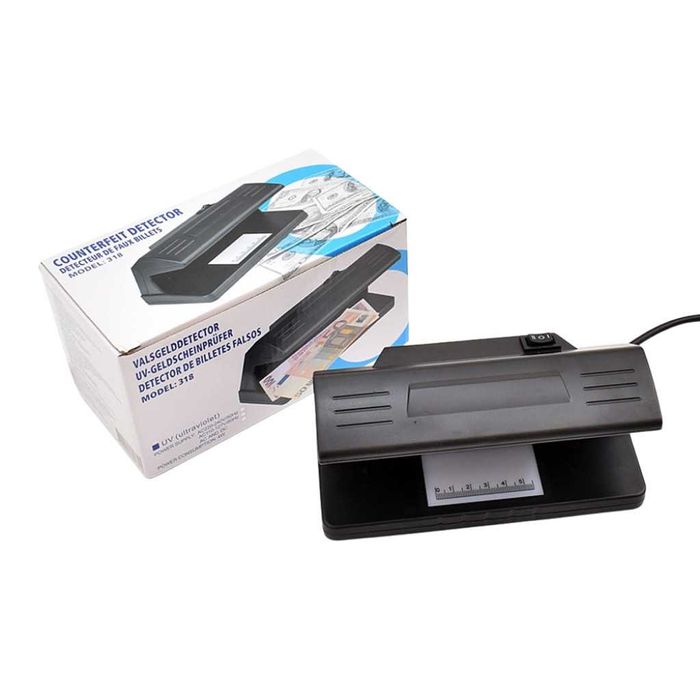 Детектор за банкноти 318, UV фенер, 220VAC, 4W