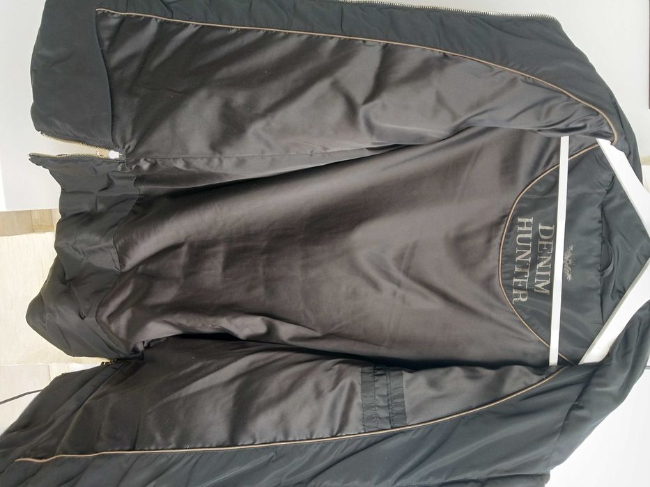 Geacă lungă matlasată, Denim Hunter mar.40