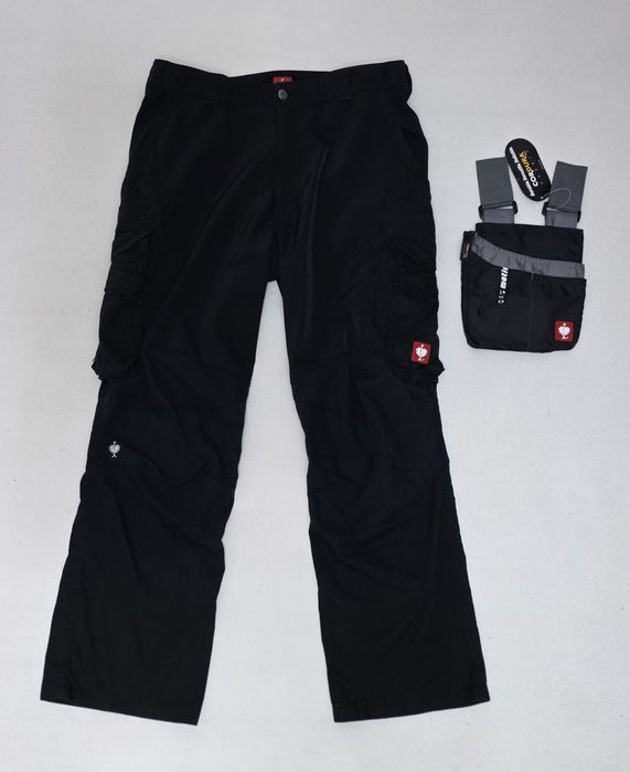 Pantaloni salopeta Engelbert Strauss Cordura Motion 2020, Nr.  26 sau Nr. 52 un L ptr barbați și borseta scule ES Motion Cordura nouă