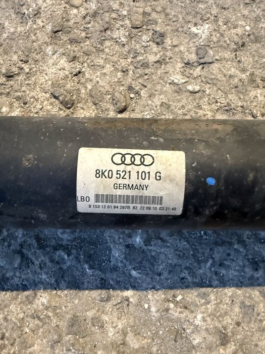 Кардан Audi S4 B8 A4 B8 quattro 7G S tronic 8K0521101G
