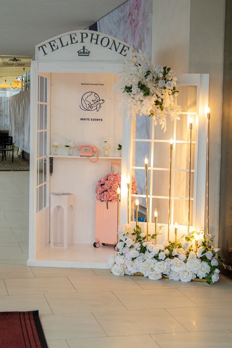 360⁰ Selfie Video Booth / oglinda foto / foto booth / Aranjamente flor