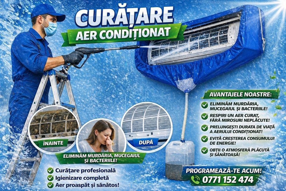 Curățare aer condiționat - Oradea