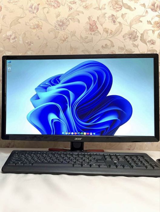 Game PC Core i3 10100/DDR4 Lexar 16GB/NVMe M.2 Kingston 256GB/Acer ”24