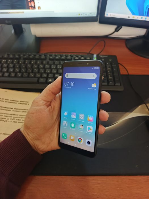 Redmi 5plus 32gb[2022]ideal iwlawi zur aybi yuq tozza telefon yangiday