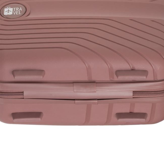 Розово куфарче за ръчен багаж
