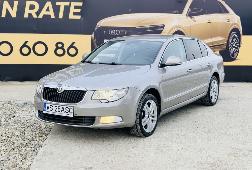 SKODA SUPERB 2010 2.0D E4 Automat Rate Avans 0 Doar cu Buletinul