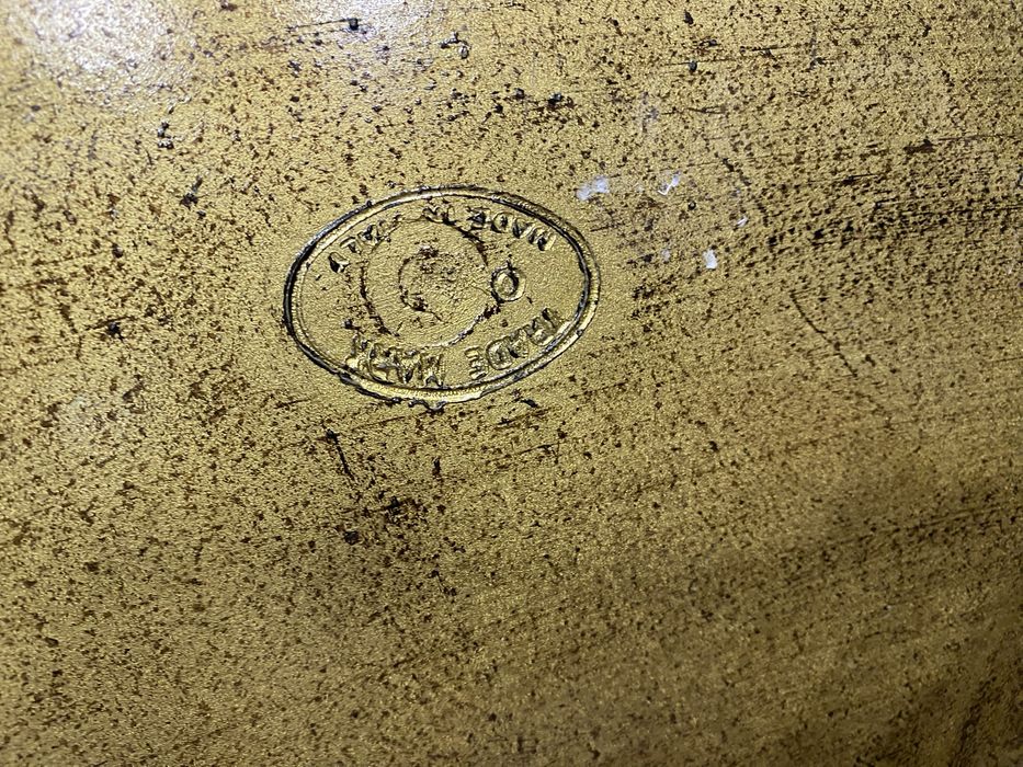 Винтидж флорентинска табла Италия около 1960 позлата маркировка