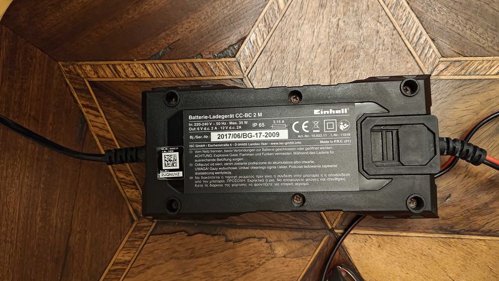Интелигентно Зарядно за Акумулатор Einhell CC-BC 2 M (6V / 12V)