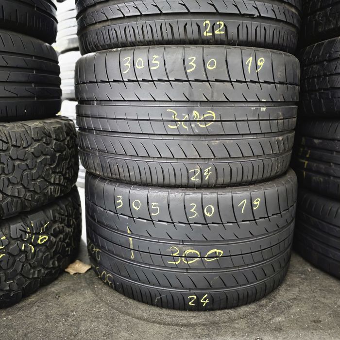 2x 305/30/19 VARA MICHELIN 2024 Stare ca noi