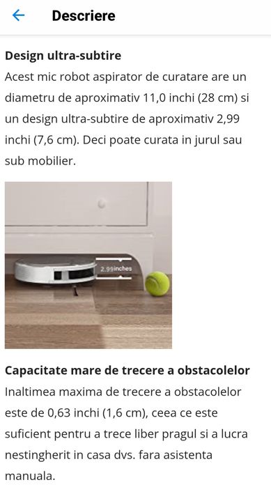 Robot de aspirare Lefant