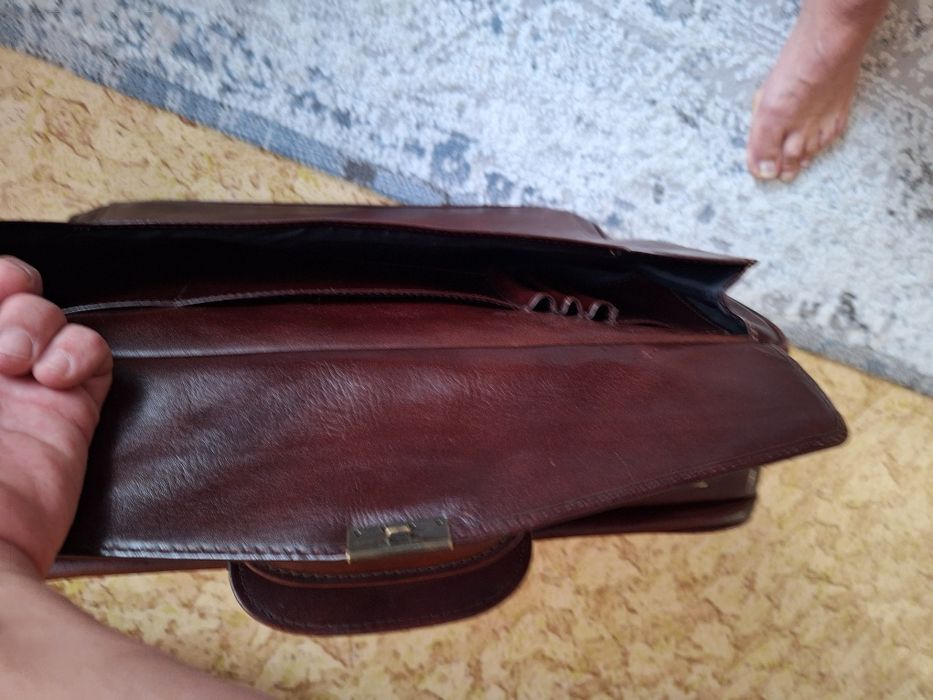 OFFERMANN Germany бизнес чанта естествена кожа