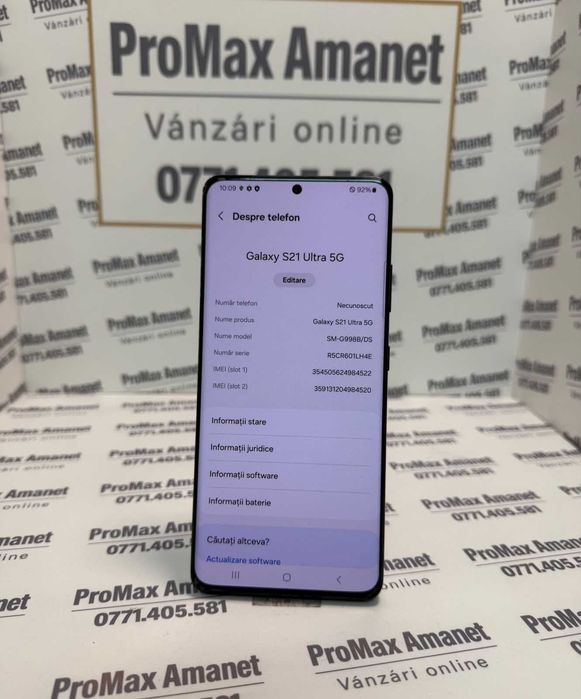 Samsung S21 Ultra 128gb/12gb ProMax Amanet