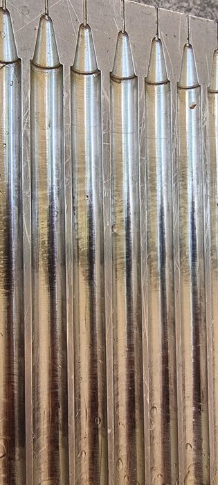 Форма для свечей алюминиевая один залив 26 шт