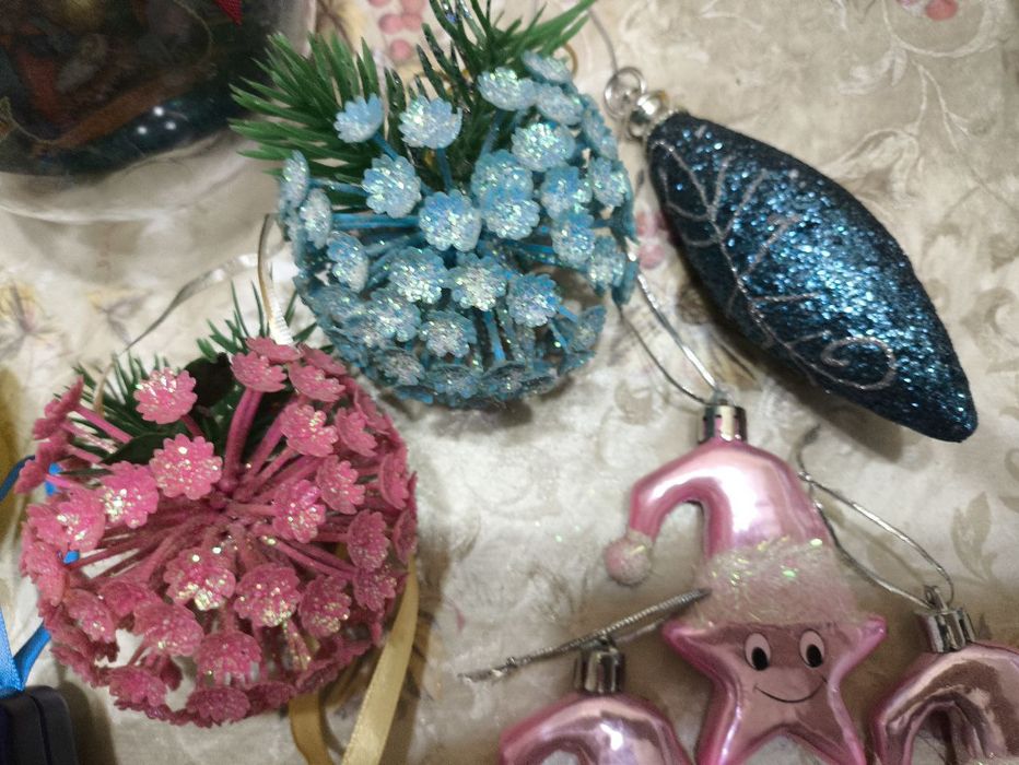 Новогодние игрушки,