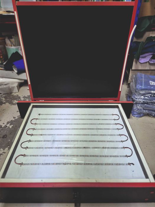 Lichidare Atelier Serigrafie: Linie Completă Profesională + Lot 38 Site