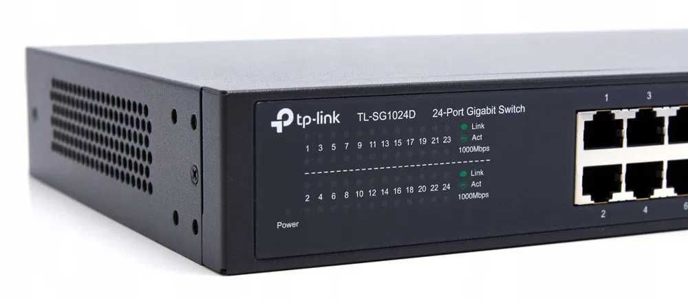 24 портовый гигабитный switch TP-Link TL-SG1024D