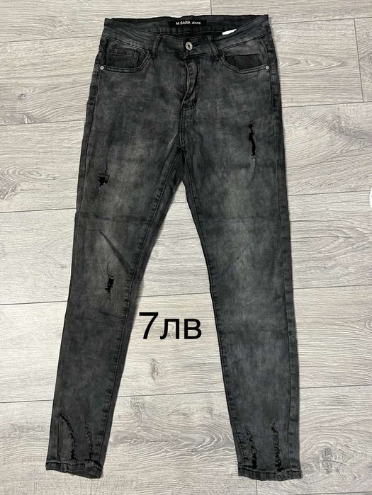 Дамски черни дънки