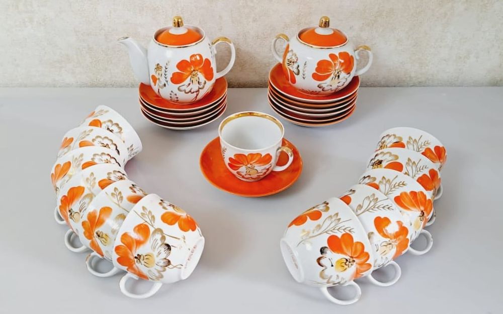 Сервизы чайные Фарфор