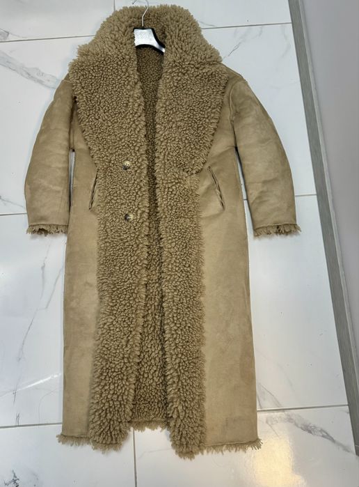 Дебело дамско двулицево палто BEAUMONT