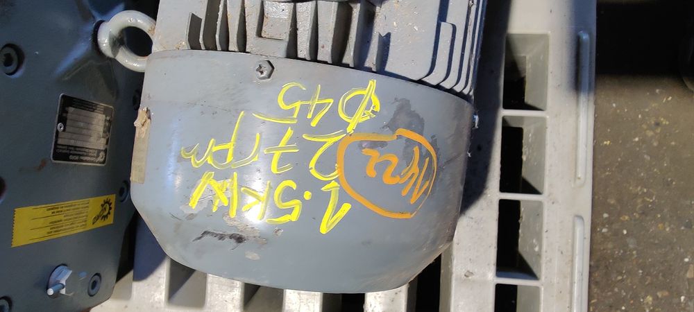 Motor electric trifazat cu reductor, 1.5kW, 27rpm, 380V