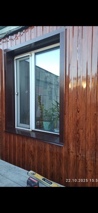 Откосы с металла