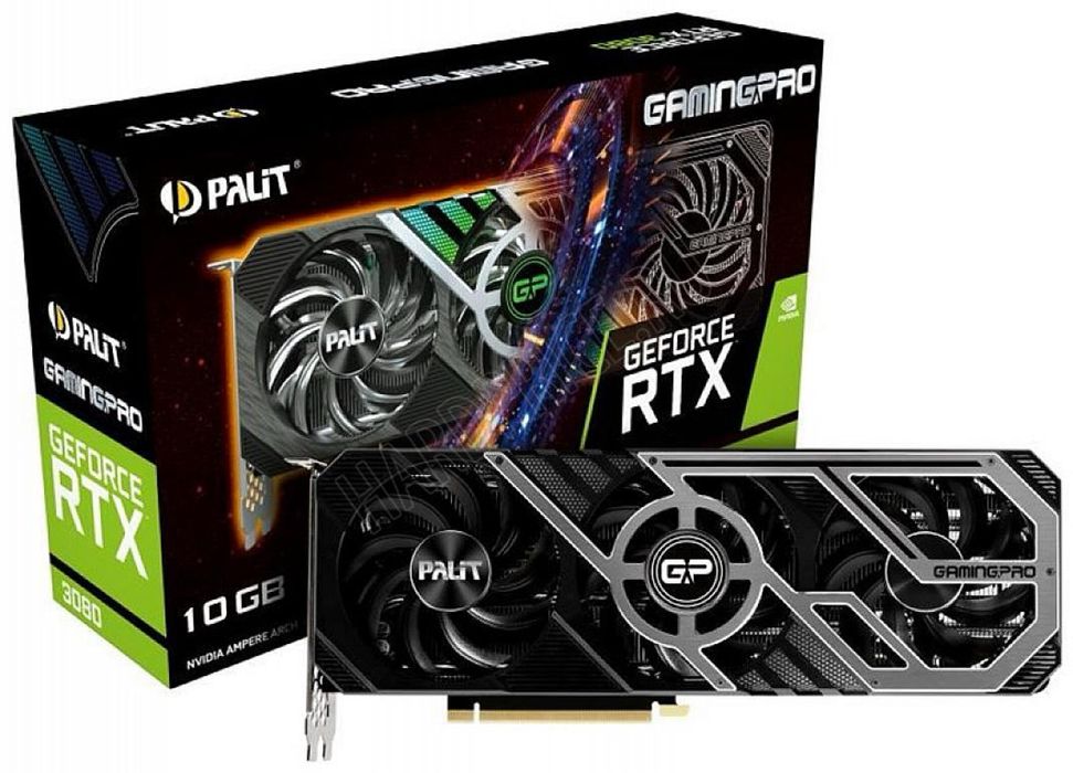 Rtx 3080 palit 10gb(состояние как новая)