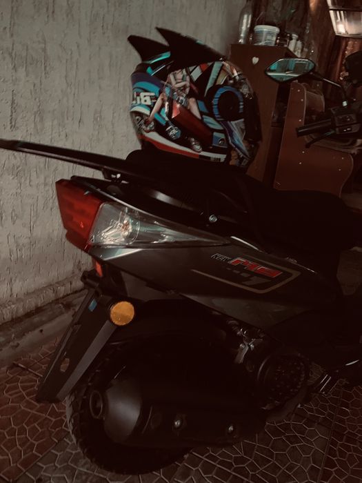 Мопед М8 синий