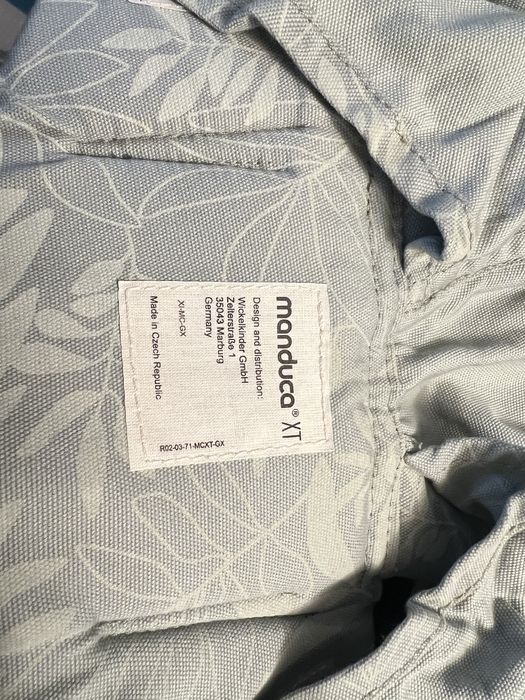 Marsupiu ergonomic Manduca XT (Ediție Limitată) – Stare impecabilă / Ca nou