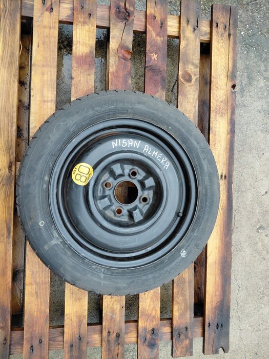 15 резервна джанта патерица 4х114,3 Nissan Almera Нисан 135/80/15
