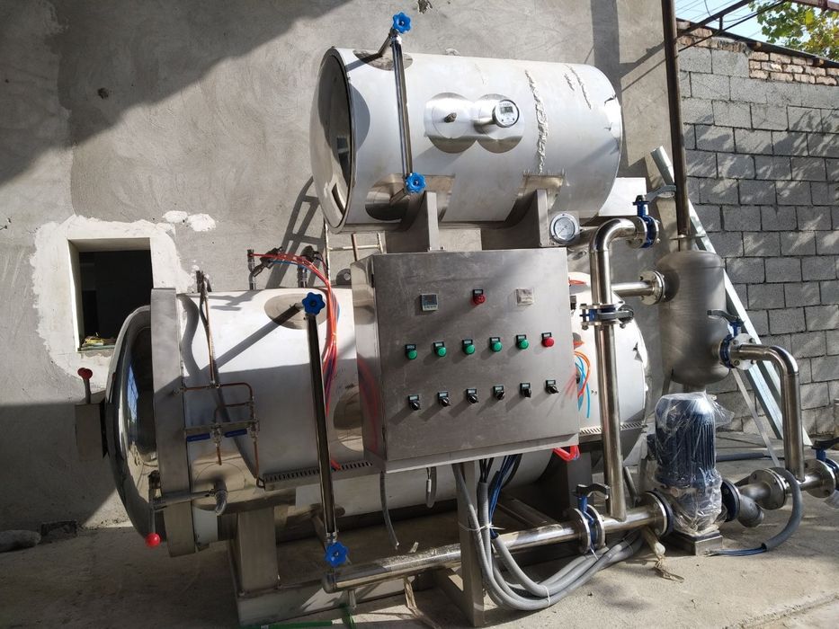 Avtoklav 280 ta 1 litrlik banka sigadi bir vaqtda