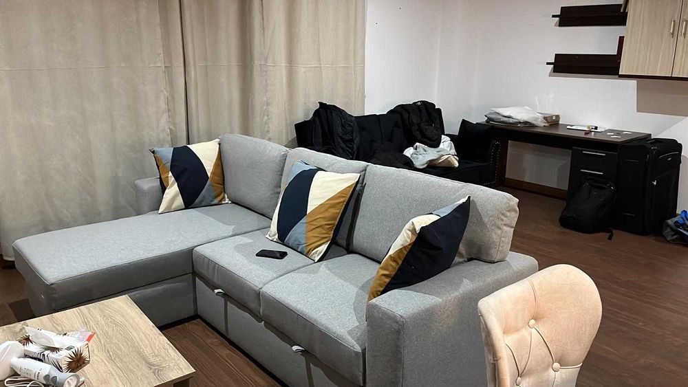 canapea extensibila  barsloev Ikea