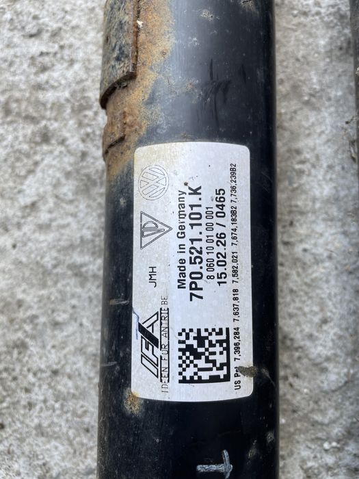 Cardan fata / spate Volkswagen Touareg / Cayenne / q7 7p