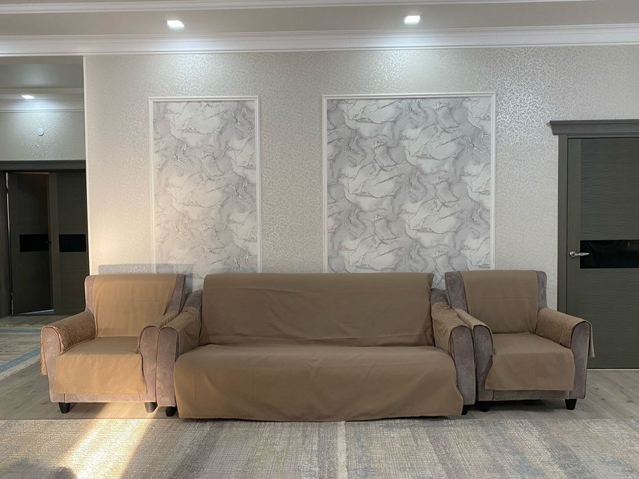 Диван с креслом сатылады