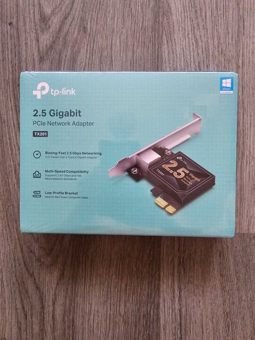 Нов TP-Link PCIE Network Adapter 2.5 Gigabit