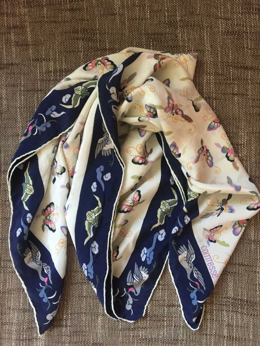 Копринен шал Comtesse Paris