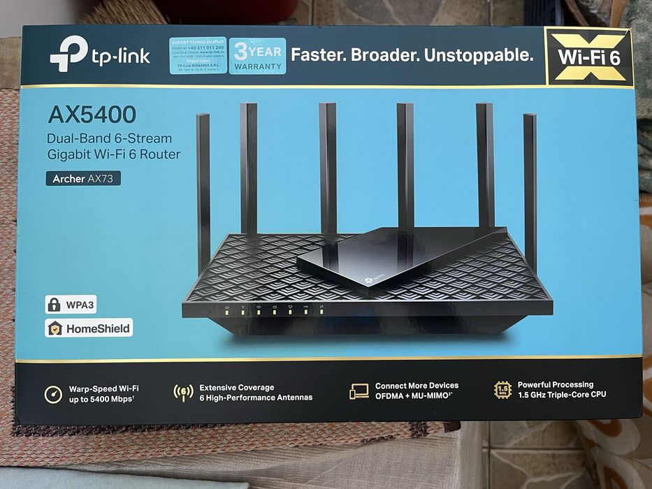 Router TP-Link AX5400 Archer AX73